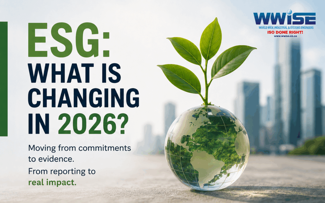 ESG and what is changing in 2026 with a flower on the right side